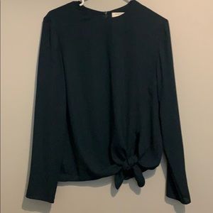 Dark Green Babaton Dress Shirt
